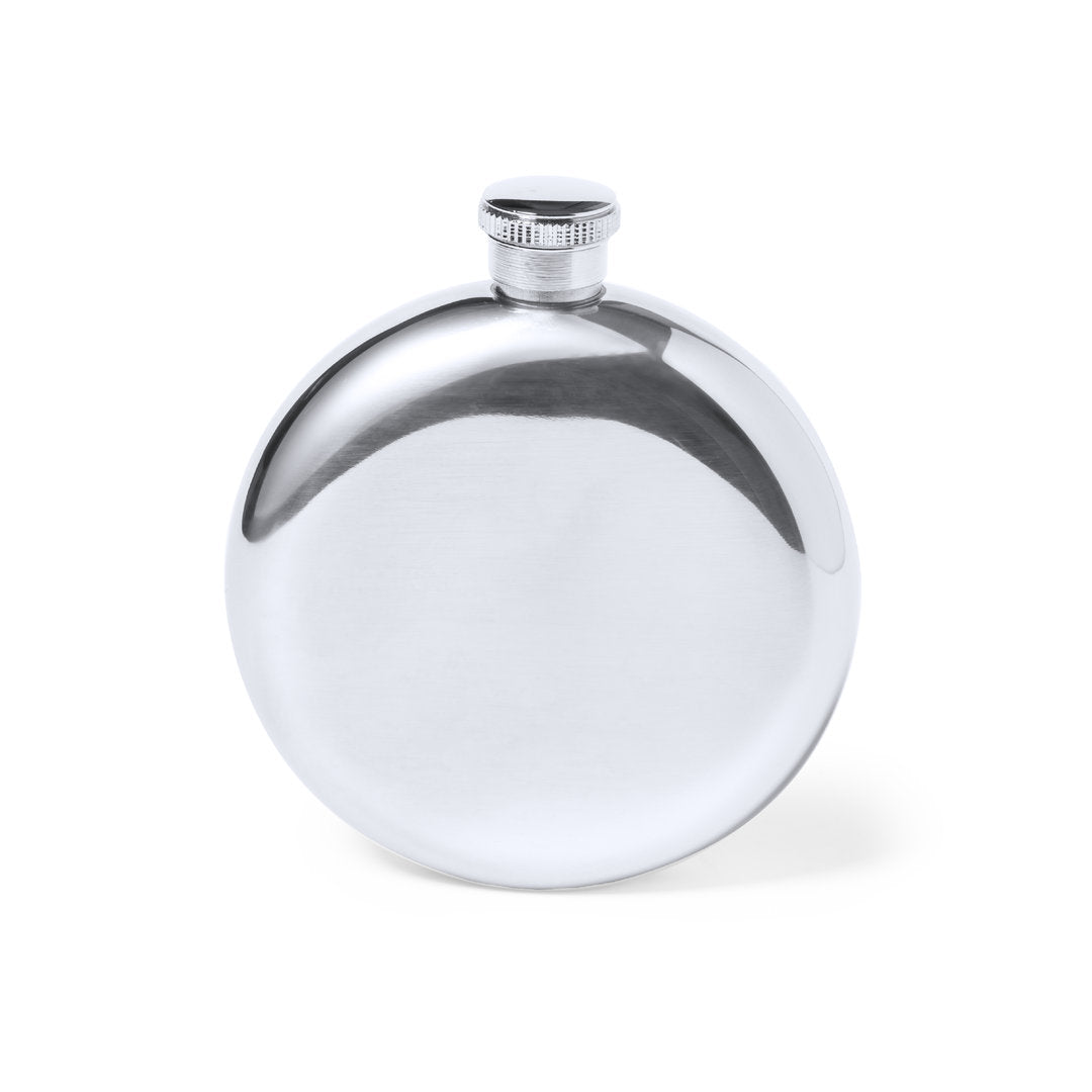 Garrafa de bolso em aço inox