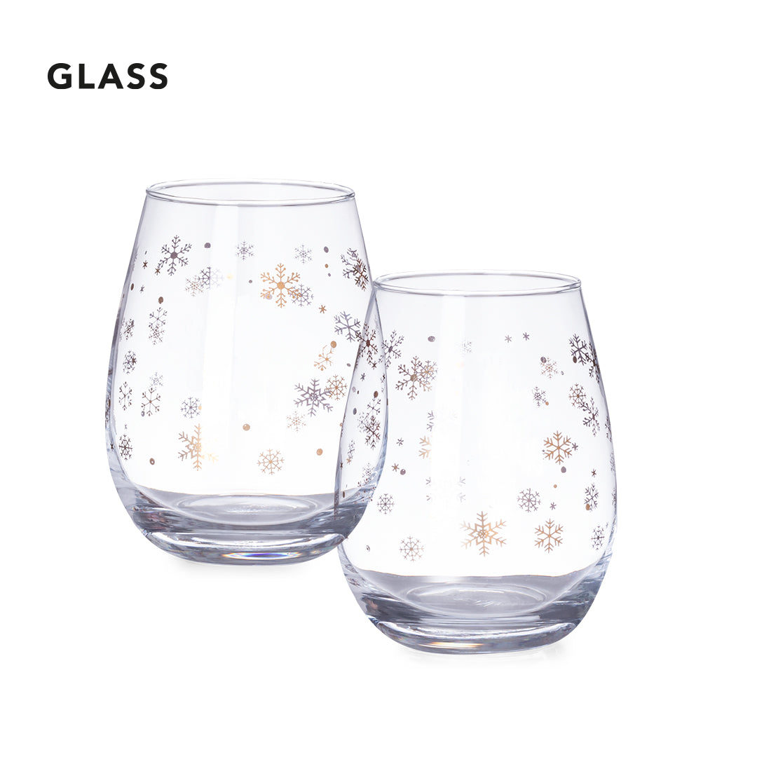 Conjunto de Copos de Natal