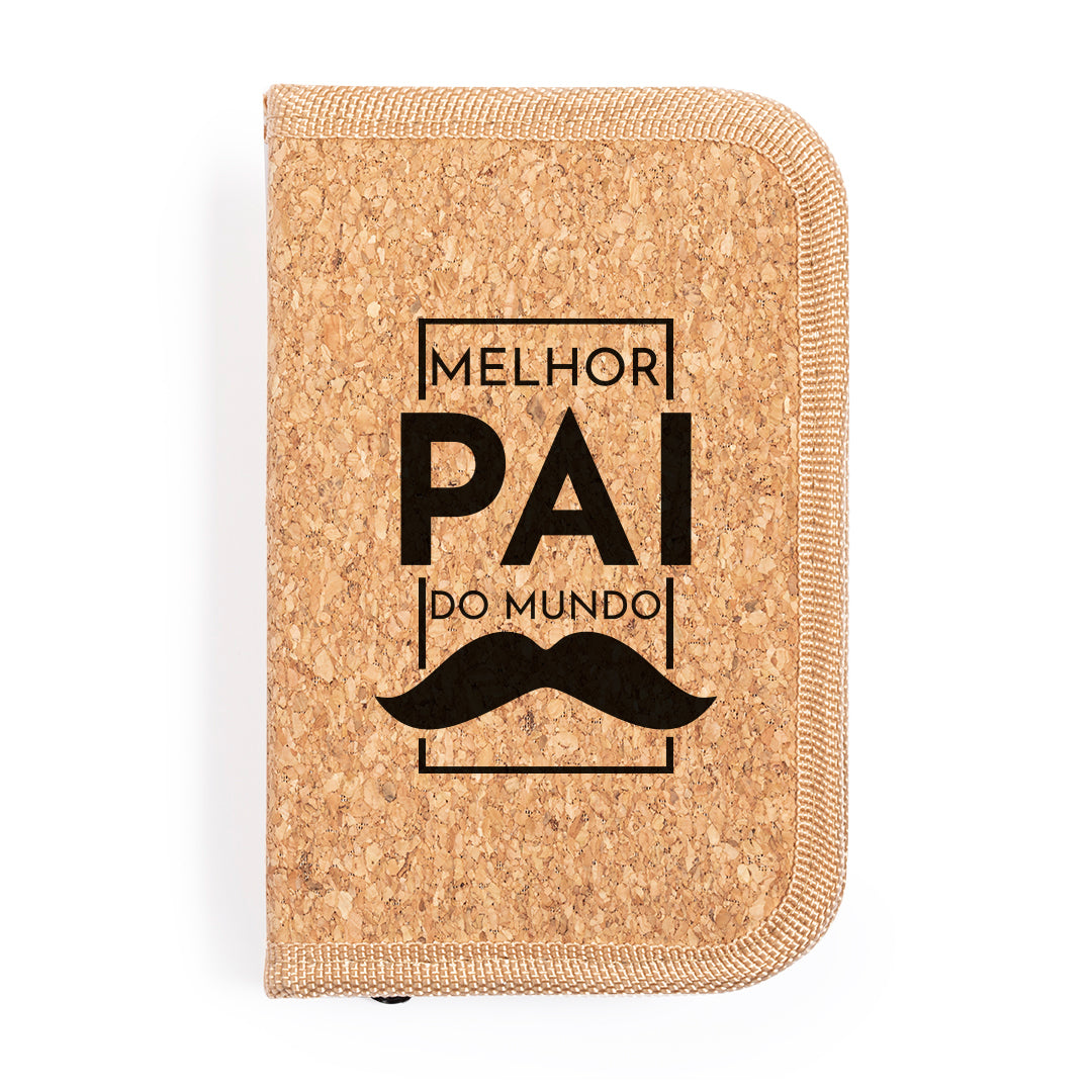 Bolsa Cortiça de Ferramentas "Melhor Pai do Mundo"