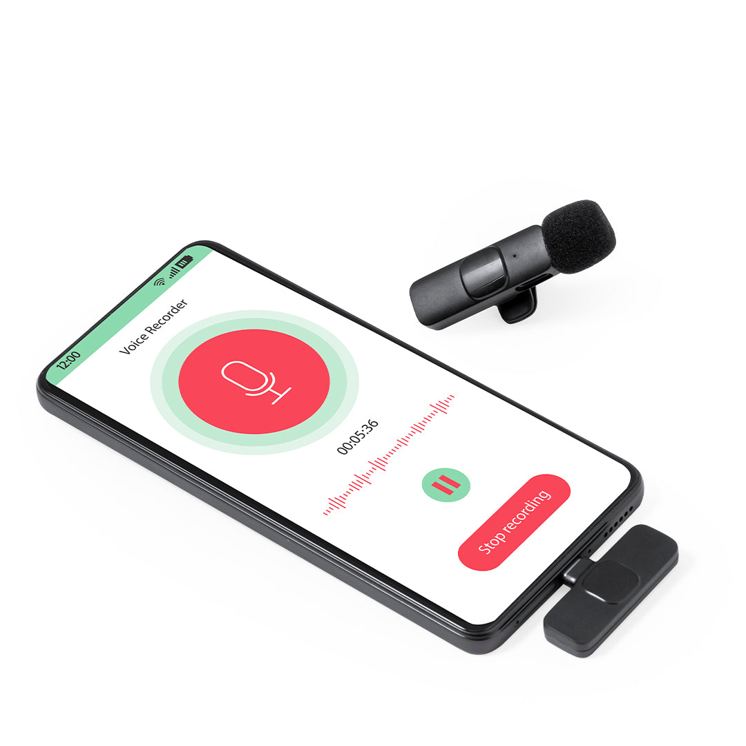 Microfone Lapela