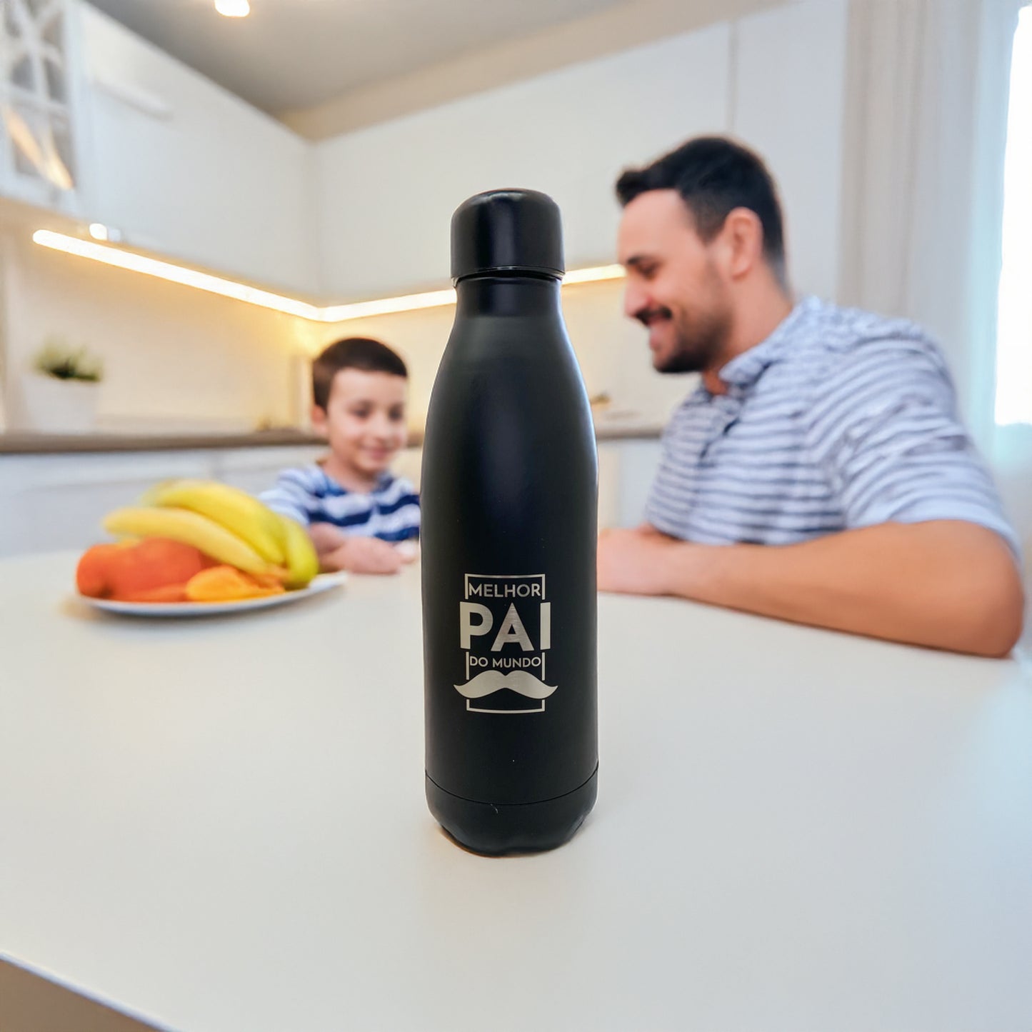 Garrafa "Melhor Pai do Mundo"