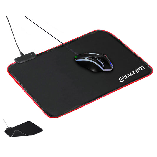 MousePad Gaming com luz led Personalizado