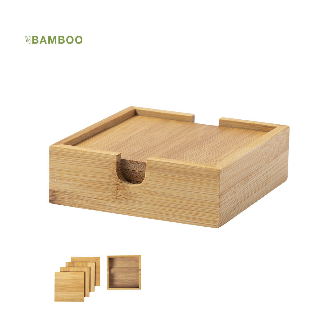 Base de copos bamboo