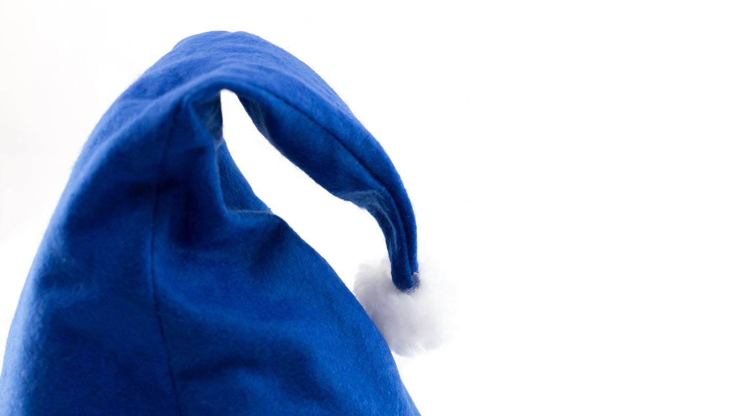 Conjunto de 10 Gorros de Pai Natal