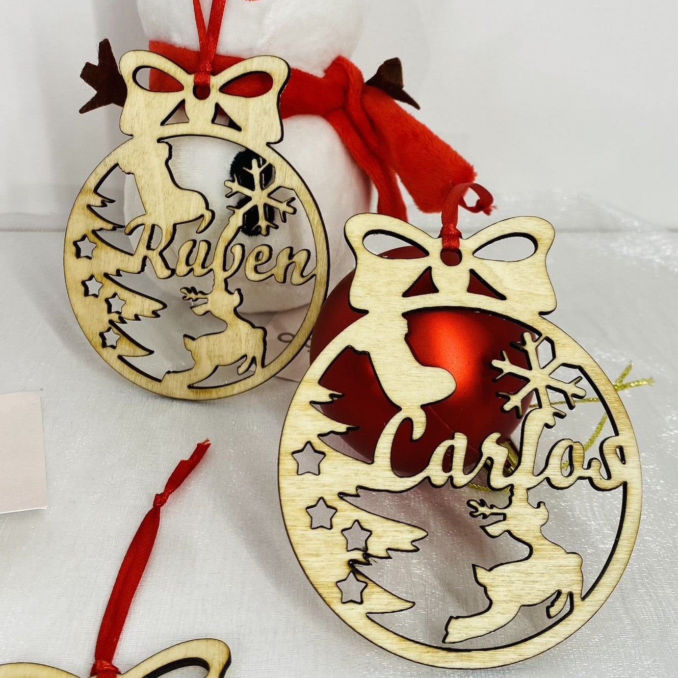 Bola de Natal Personalizada com Nome