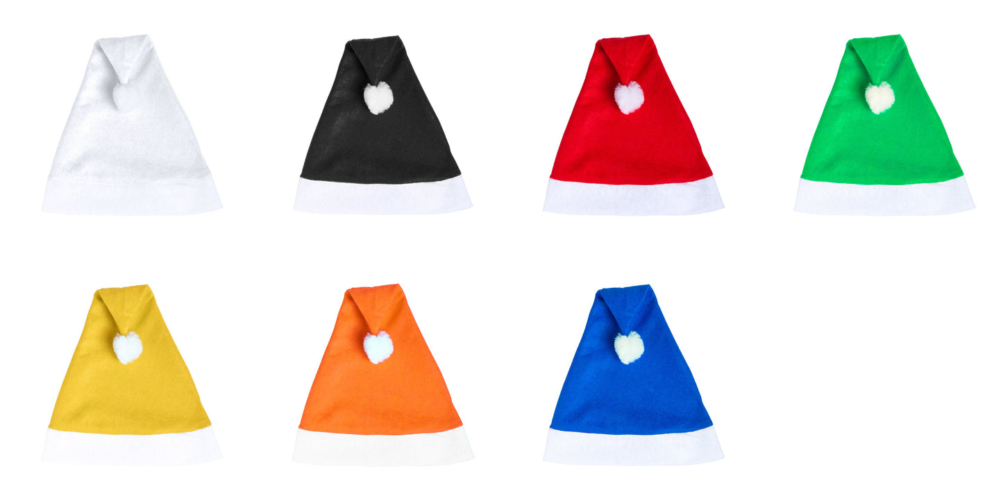 Conjunto de 10 Gorros de Pai Natal
