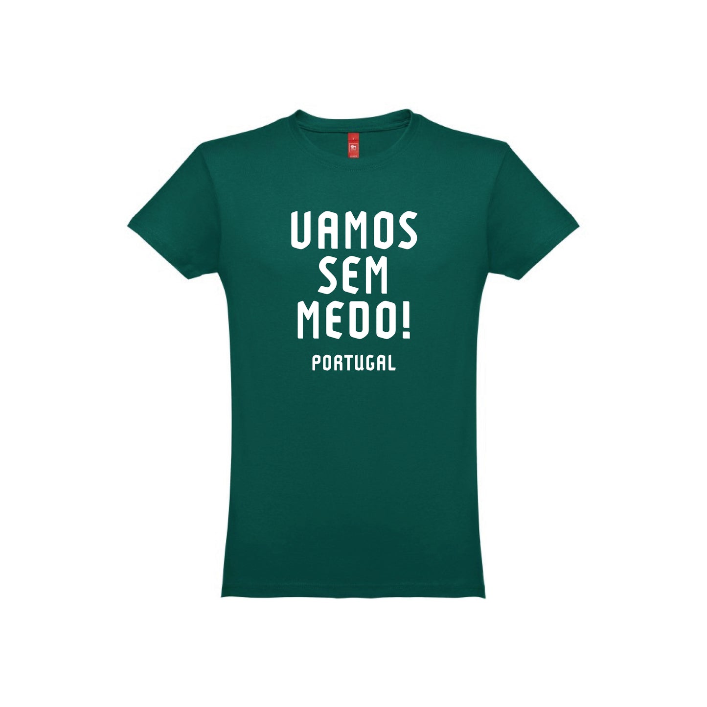 Tshirt Verde - Vamos Sem Medo Portugal