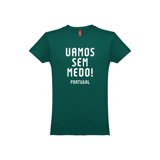 Tshirt Verde - Vamos Sem Medo Portugal
